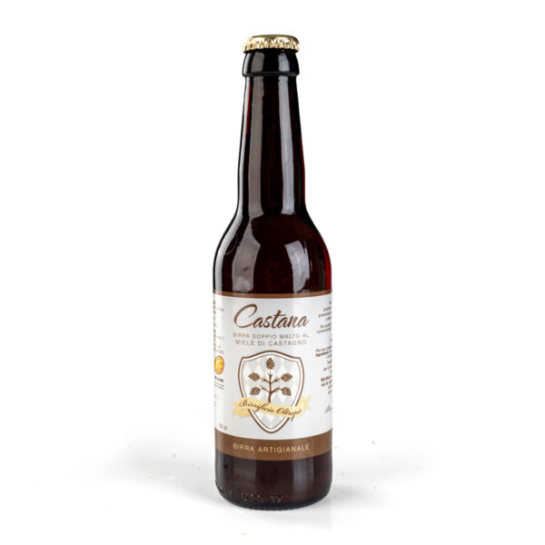 Birra artigianale al miele di castagno bio "Castana"